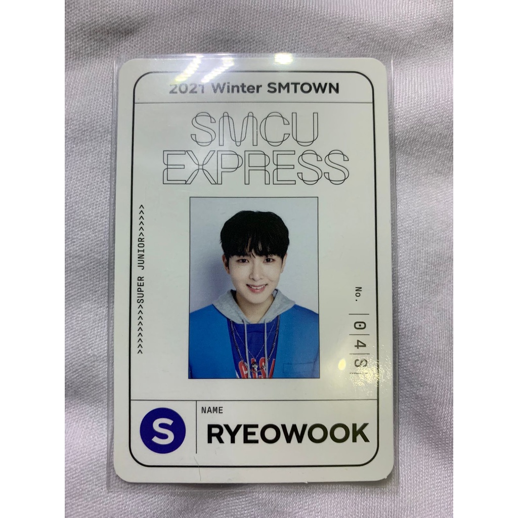 Passcard Ryeowook SMCU