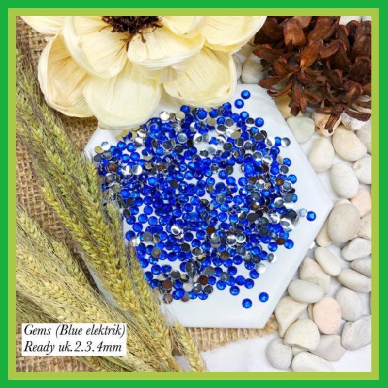 (-+1000) Rhinestone 3mm, Gemstone, manik manik berlian imitasi, henna/nailart