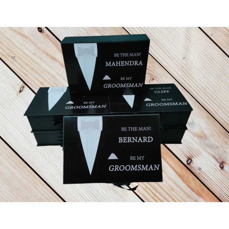 

Hard Box Groomsman/ Box Custom / Box Souvenir Size 30×20×8