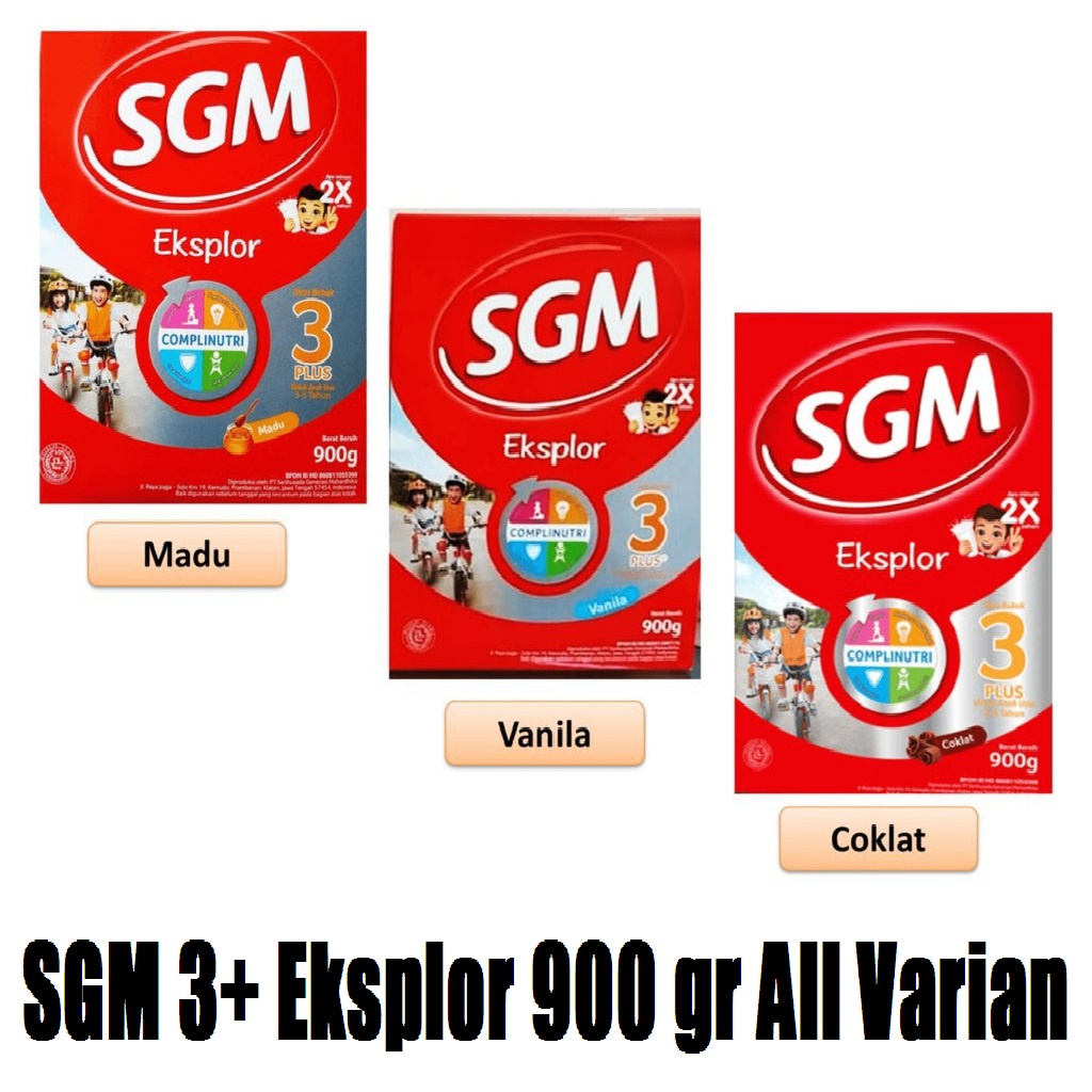 SGM 3+ Eksplor 900 gr All Varian - SGM 3 900 gr