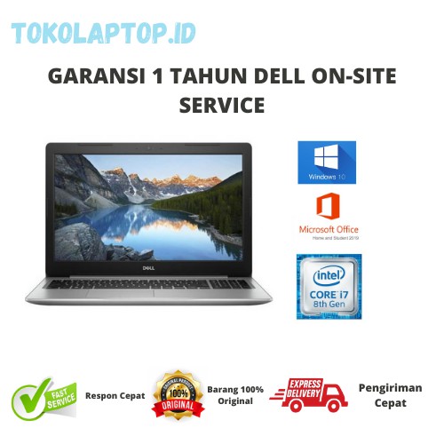 Dell Inspiron 5570 i7-8550 8GB 256GB SSD GARANSI RESMI DELL