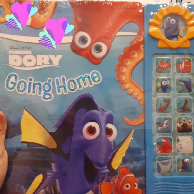 BUKU BBW 2020 BUKU ANAK BERJUDUL FINDING DORY GOING HOME SOUND BOOK