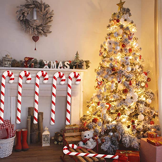 Inflatable Christmas Candy Canes