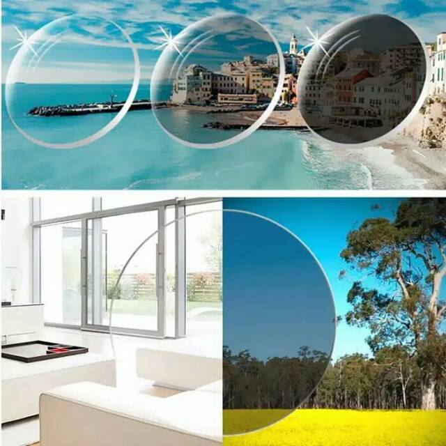 LENSA MINUS INDEX 1.67 PERFECT PHOTOCROMIC BLUERAY | LENSA TIPIS