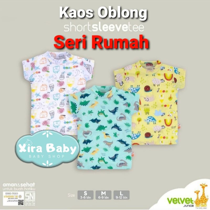 Kaos Oblong Bayi LIBBY VELVET ARUCHI Kaos Bayi Baju Bayi Laki Baju Bayi Perempuan