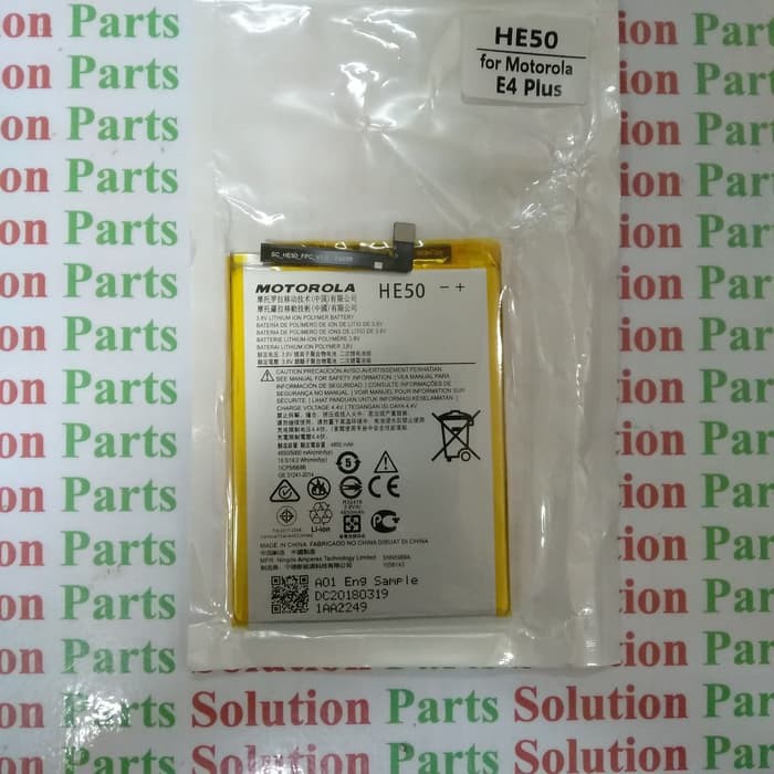 BATRE BATERAI MOTOROLA E4 PLUS ORIGINAL