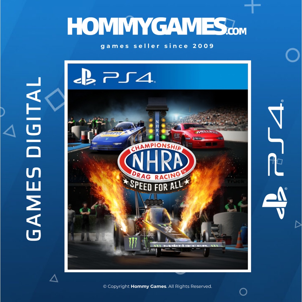 NHRA Championship Drag Racing: Speed For All PS5 &amp; PS4 Digital Games