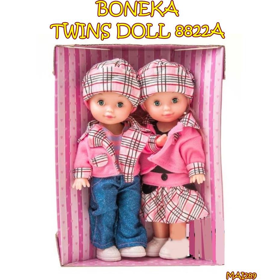 MAI289 BONEKA TWINS DOLL 8822A