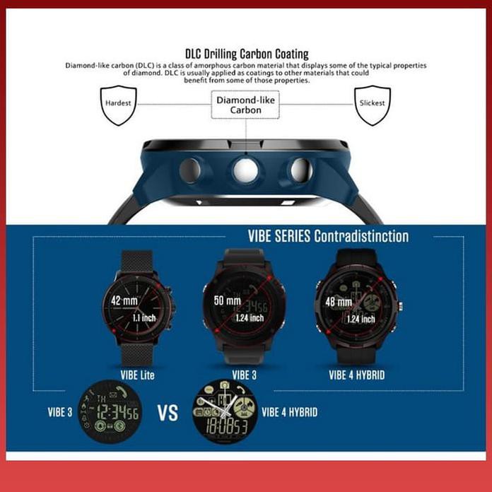 FUJI FS SMART WATCH ZEBLAZE VIBE 4 HYBRID RUGGED RUGGED DENGAN YAMA