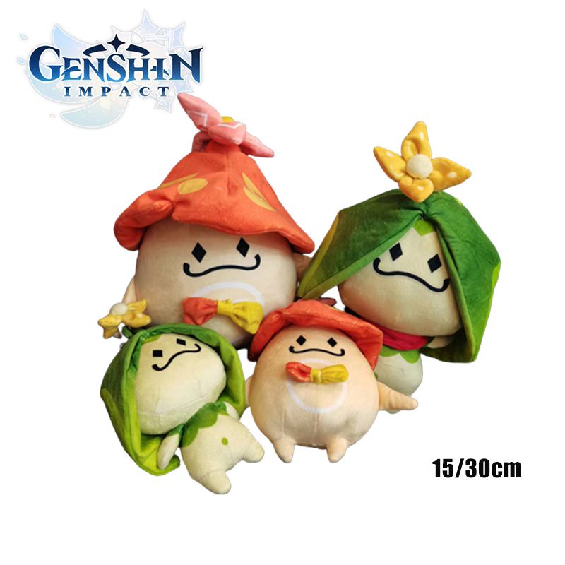 Genshin Impact Sumeru Aranara Plush Cotton Doll Pillow Arama Arataki Itto Tighnari Cosplay Cartoon Props Accessories Game