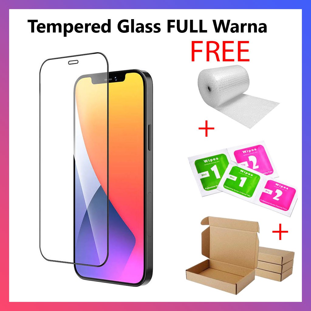 Tempered glass Full warna 5D for SAMSUNG A50-A70-M10-M20-M30-J7DuoA6-A7 208-A8 2018-J4+A30-J6-J8-A10-A10s