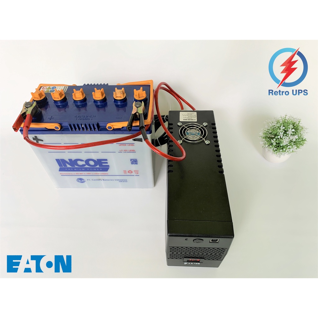 UPS Modifikasi Eaton 5L USB 12V Modif Aki External