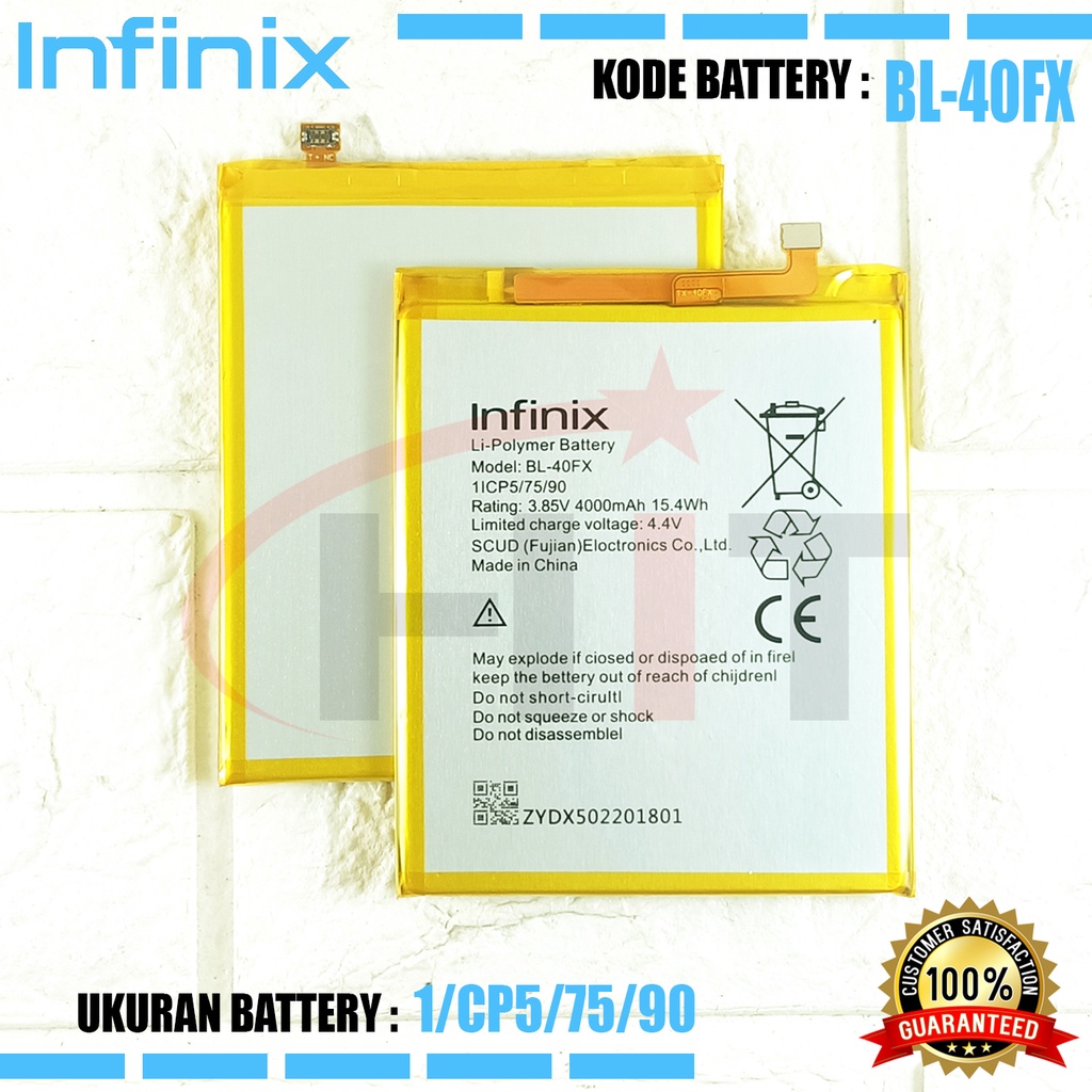 Baterai Battery INFINIX BL-40FX Zero 4+ 4 Plus X602 X603 X574