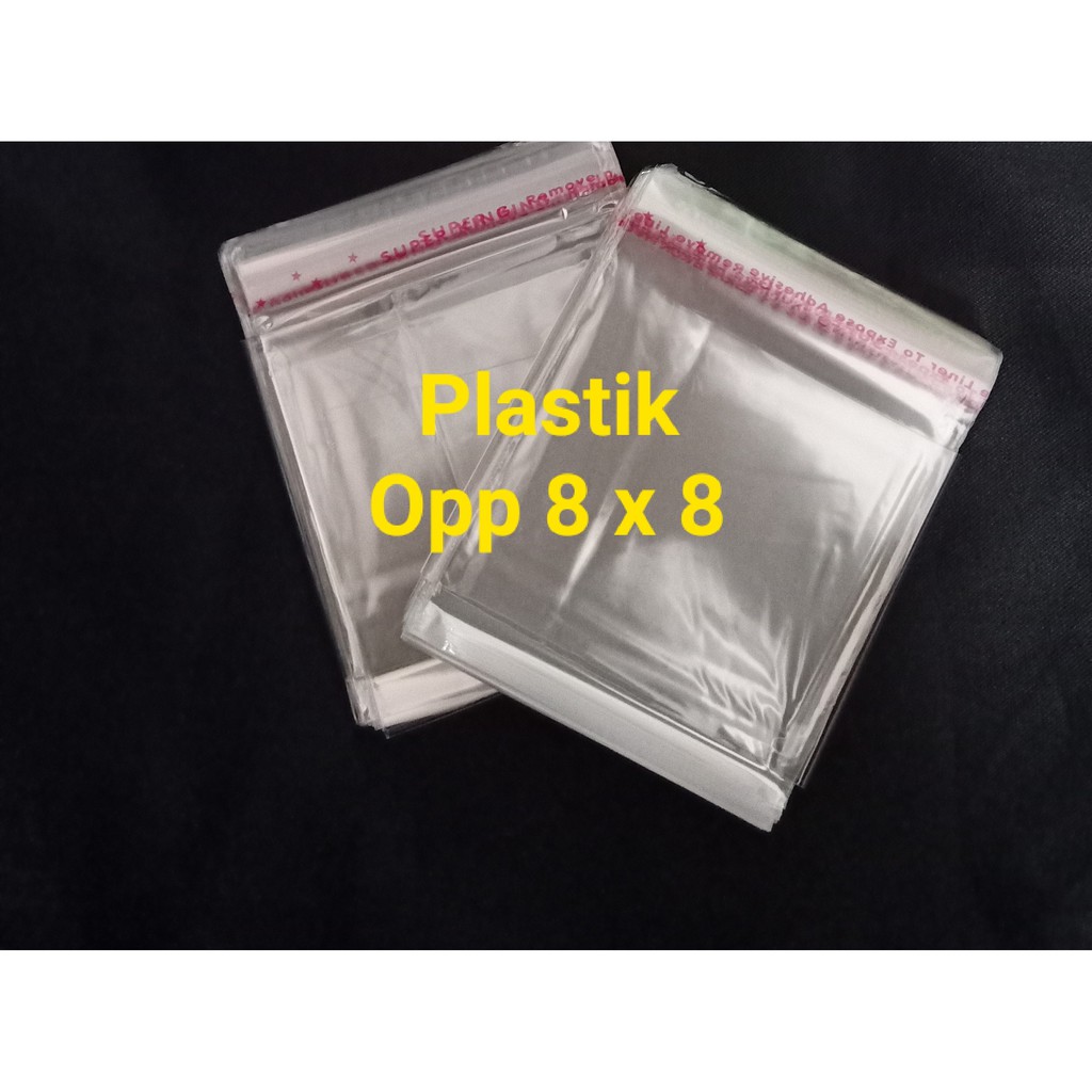 

Plastik Opp kecil 8 x 8