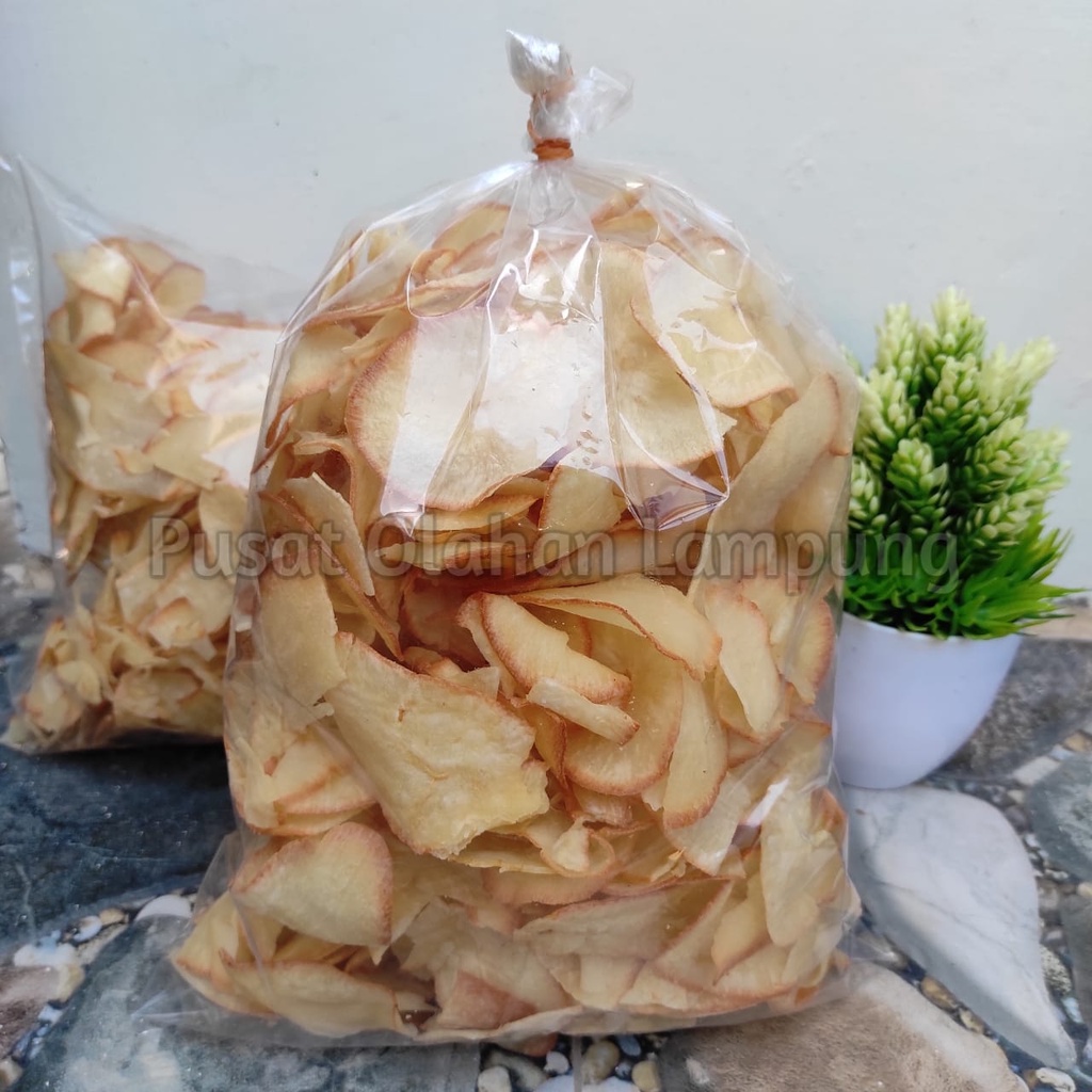 Keripik Singkong Mentega 1/4 Kg