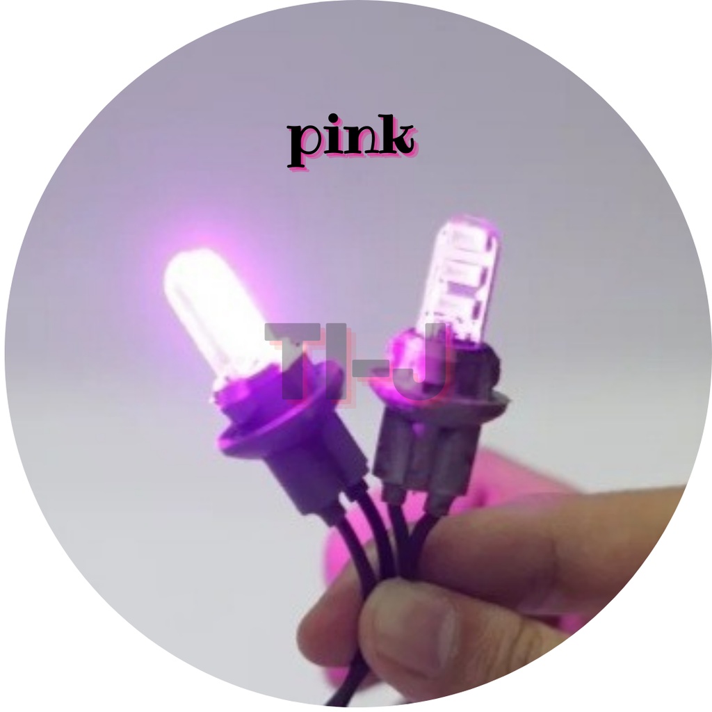 2pcs Lampu Sen Sein Senja Jelly Led Warna Merah,Biru,Kuning,Hijau,Putih,Pink Bsa Untuk SpeedoMeter