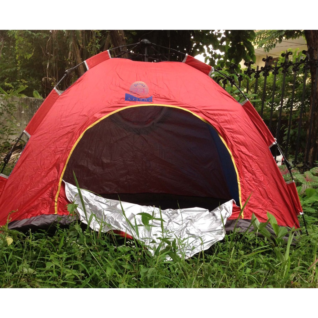 TENDA CAMPING FLEKSIBEL, otomatis pasang AMAN &amp; MUDAH pasang