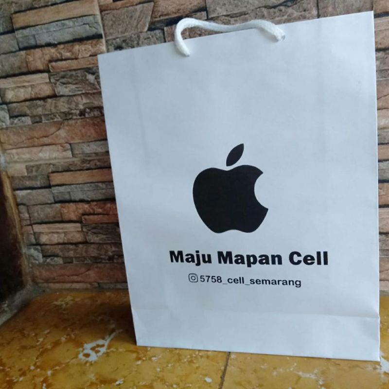 

paper bag costum sablon dua sisi terlaris