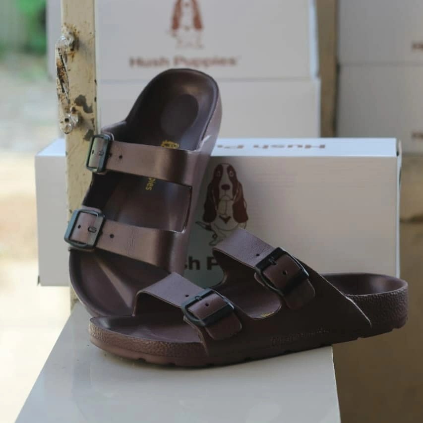 Zerolimit - Sandal Slide Pria Casual Sendal Strap Pria Dewasa Terbaru Sandal Selop Cowok Karet Eva Murah Keren