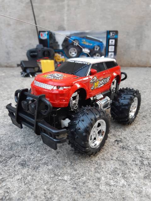 RC CAR JEEP MAX MOBIL REMOTE CONTROL BATRE CAS MAINAN ANAK BATERAI - RADIO CONTROLE BATERAI CHARGE