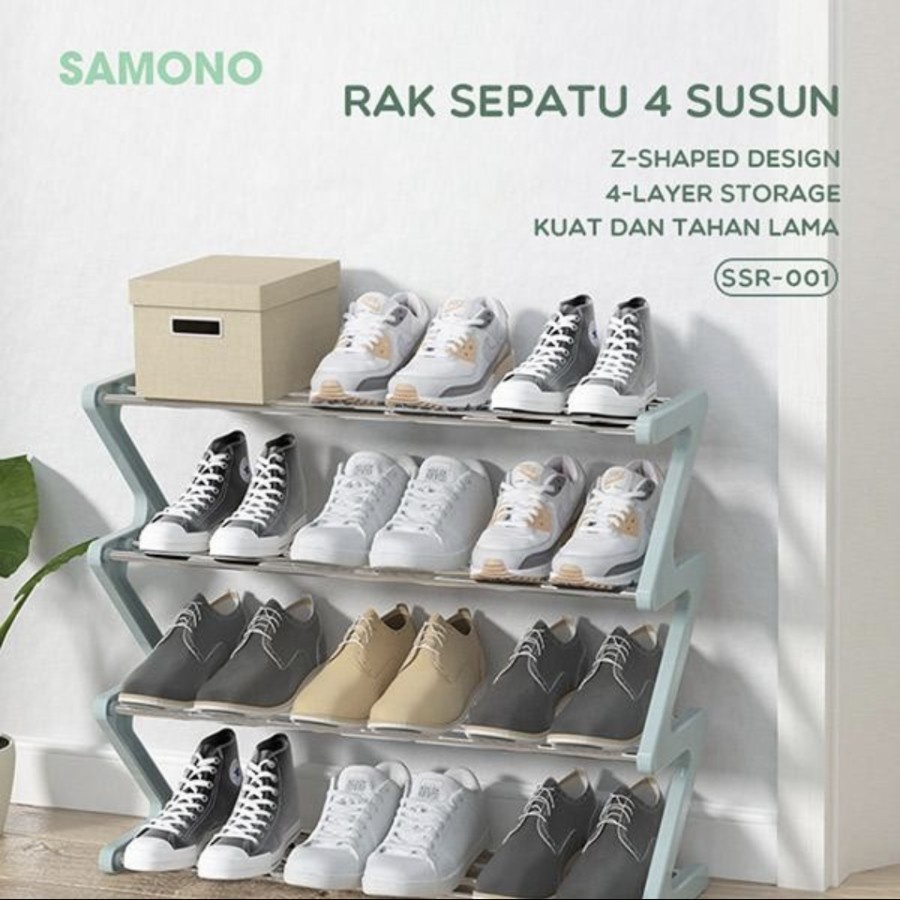 Rak Sepatu 4 Susun - Samono BFS703