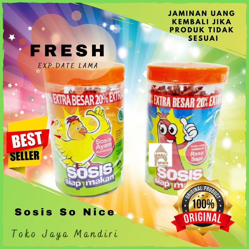 

sosis siap makan so nice 24+1