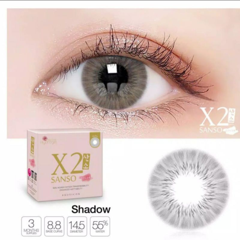 Softlens X2 SANSO SHADOW MINUS -0.50 S.D -10.00