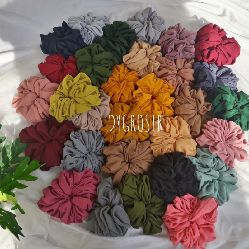 SCRUNCHIE DIAMOND/CERUTY JUMBO