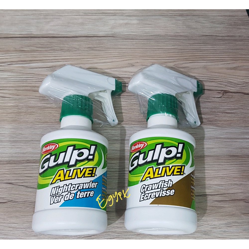 BERKLEY GULP ALIVE NIGHTCRAWLER dan CRAWFISH