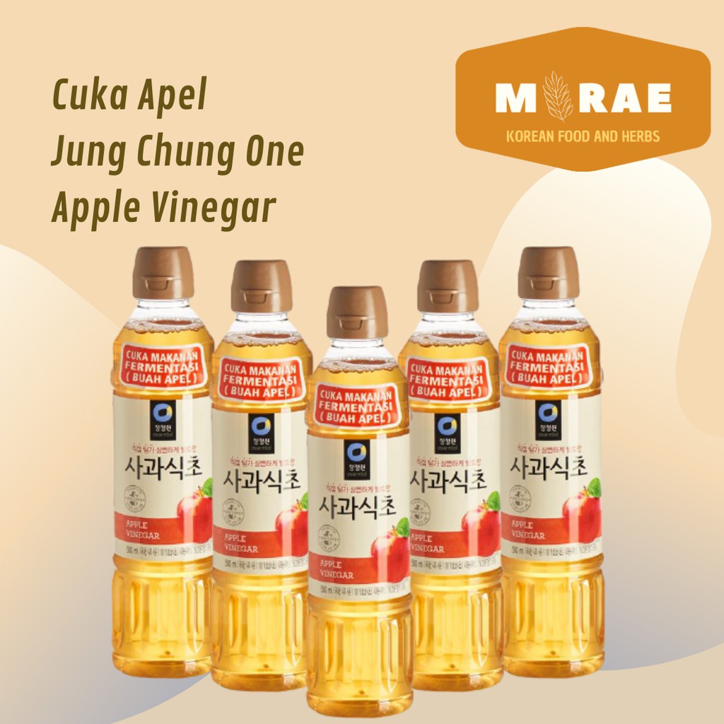 

Cuka Apel Chung Jung One Apple Vinegar 900 gr