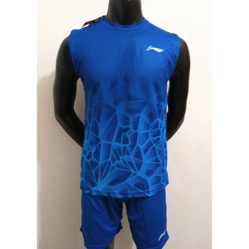 BAJU SETELAN SINGLET BADMINTON L150P LINING