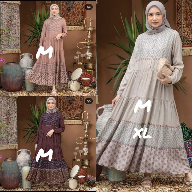 Lateefa Dress Heaven light