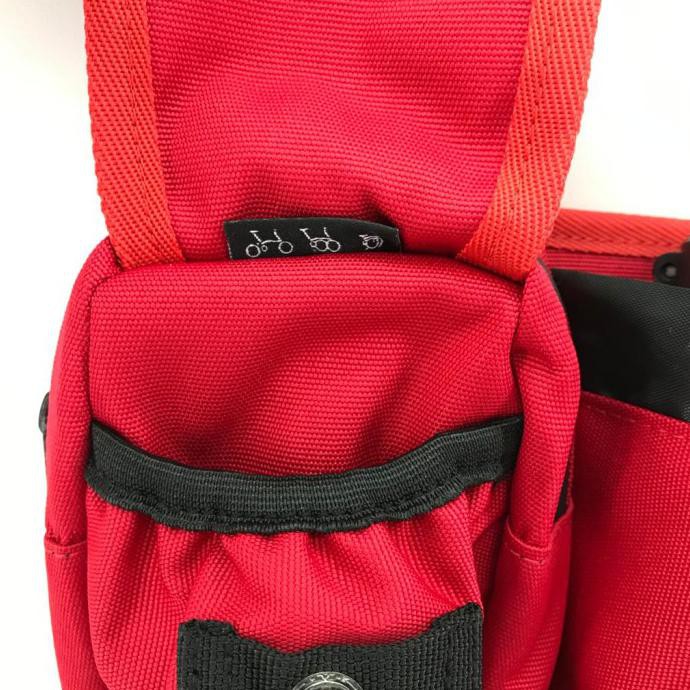 Jual Tas Stang Sepeda Lipat Brompton Tas Handlebar Brompton Bike - Hitam Murah