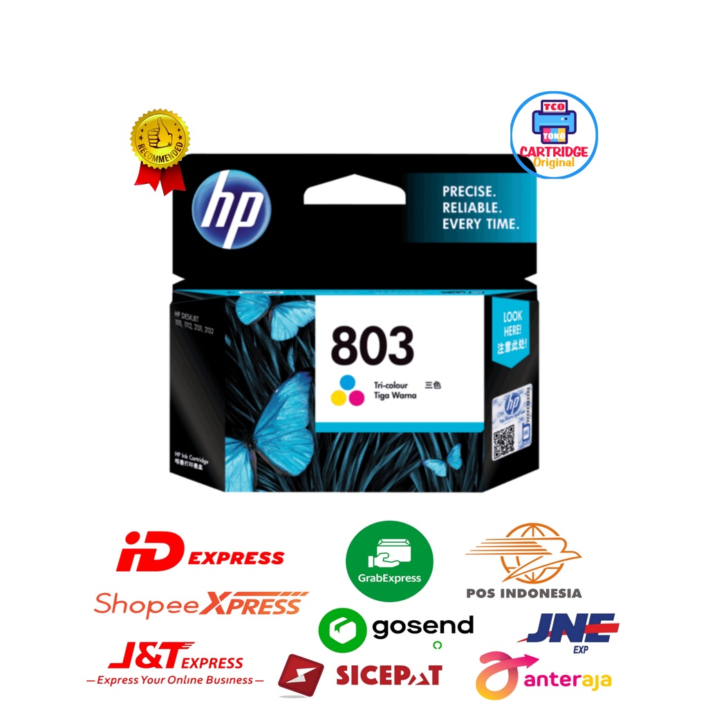 Jual Tinta Hp Tri Color Original Ink Shopee Indonesia