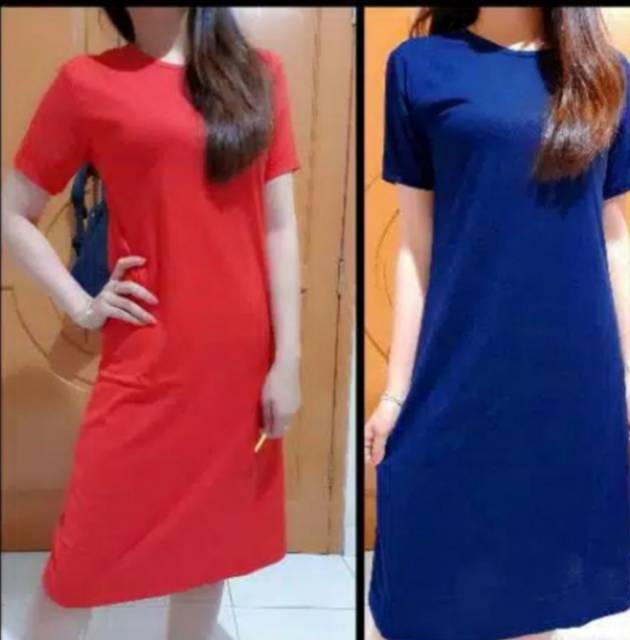 BH 181 Meygrosir dress spandex XL tgn pendek polos