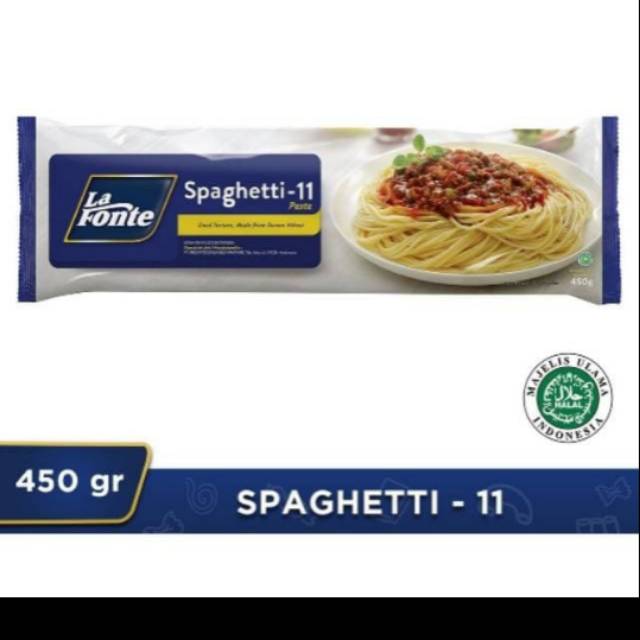 La Fonte spaghetti-10 PASTA spaghetti 450 gram