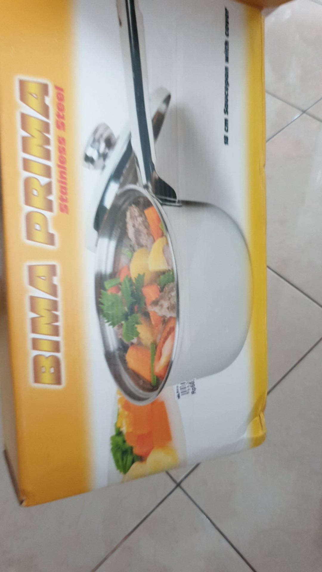 Bima Panci Susu 16 Cm Dan 18 Cm Saucepan With Cover Stainless Steel