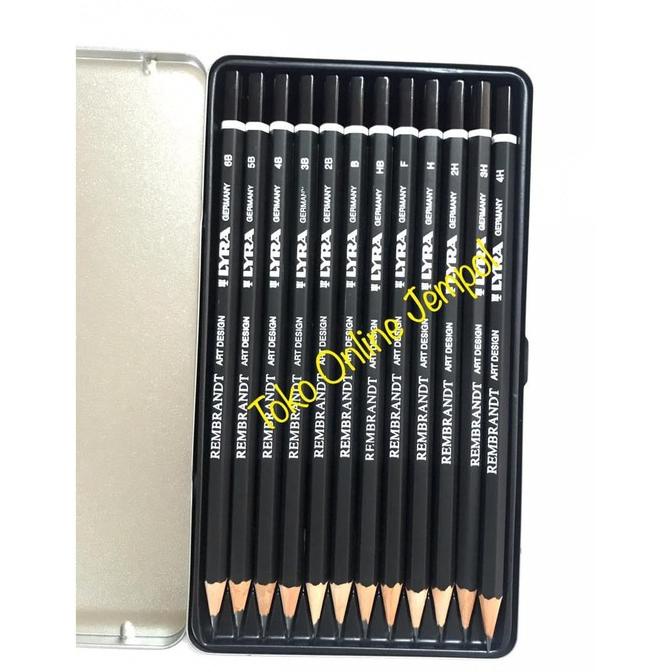 

set Pensil LYRA Rembrandt Art Design Graphite Pencils Sketch ATK1011LY
