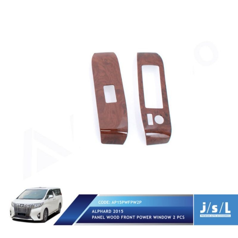 List power window/ front power window all new Alphard Chrome &amp; Wood &amp; Carbon  jsl