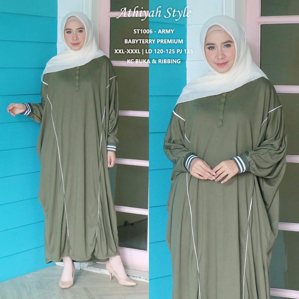 GAMIS JUMBO WANITA LD 120 - LD 130 - LD 140 GAMIS KAFTAN JUMBO BUSUI