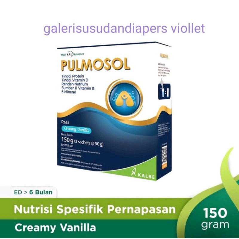 

Pulmosol Vanila 150gr