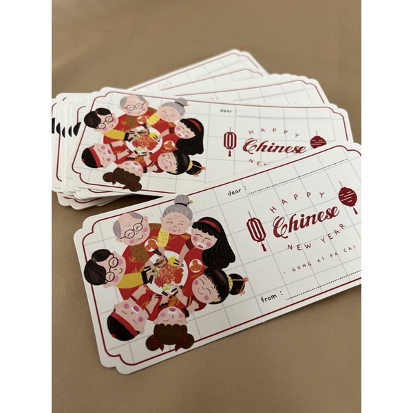 Greeting card / kartu  Imlek / Chinese new year