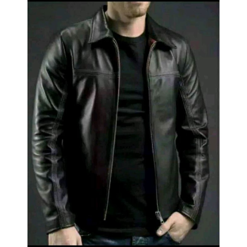 jaket kulit asli model jas new ori Garut