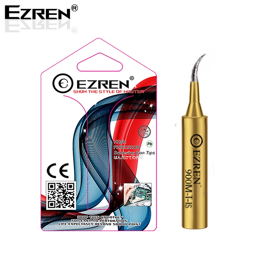 Ezren EZ-0920 Mata Solder Station 936 900M-T-IS Gold Bengkok Tajam
