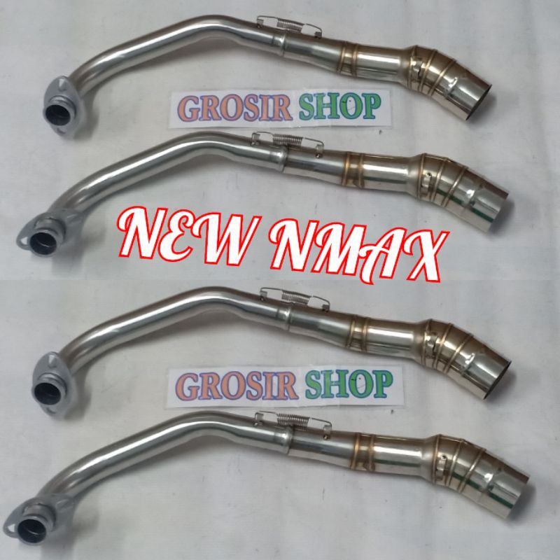 HEADER / LEHER KNALPOT RACING NMAX NEW 2020 - 2021 / HEADER LEHER KNALPOT NMAX NEW 2020 - 2021