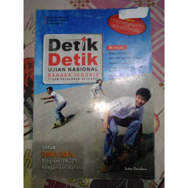 Detik Detik UN Bahasa Inggris SMA