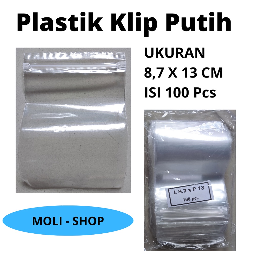 Kantong Plastik Klip Uk 8,7x13 cm, Plastik Zipper lock, plastik Obat