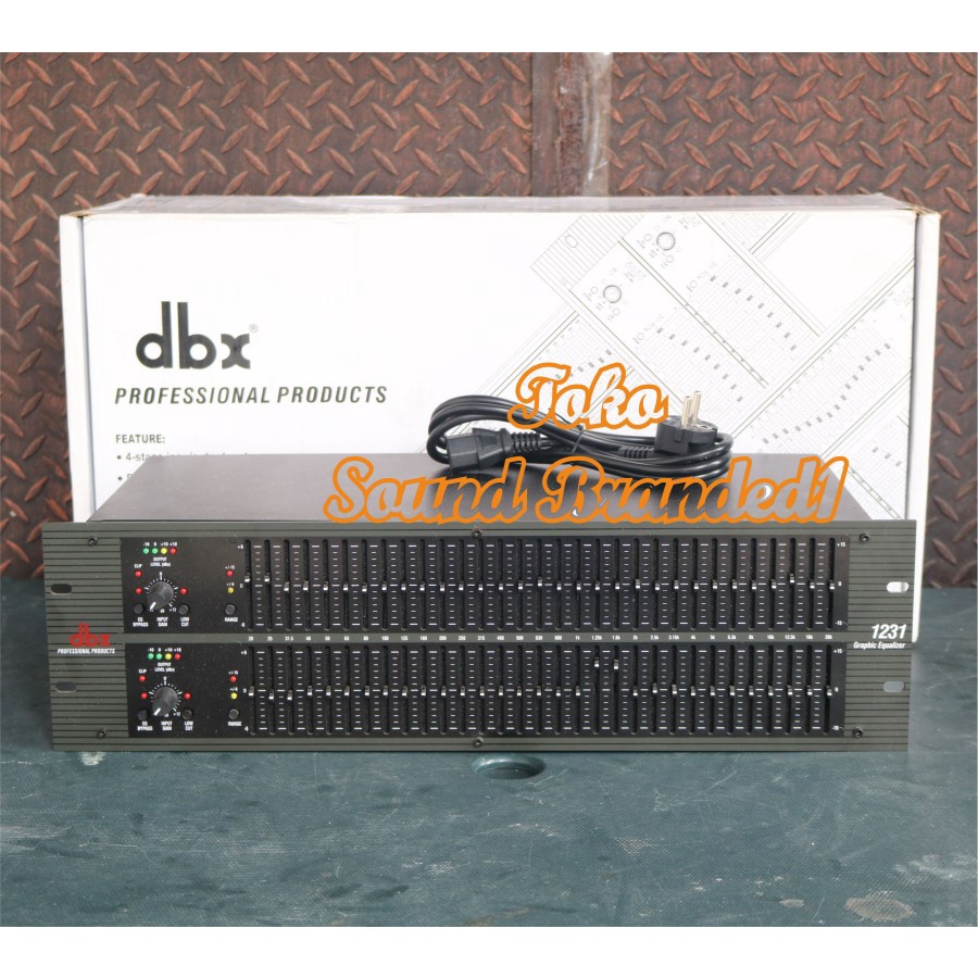 EQUALIZER DBX 1231 EQUALISER DBX1231 GRADE A
