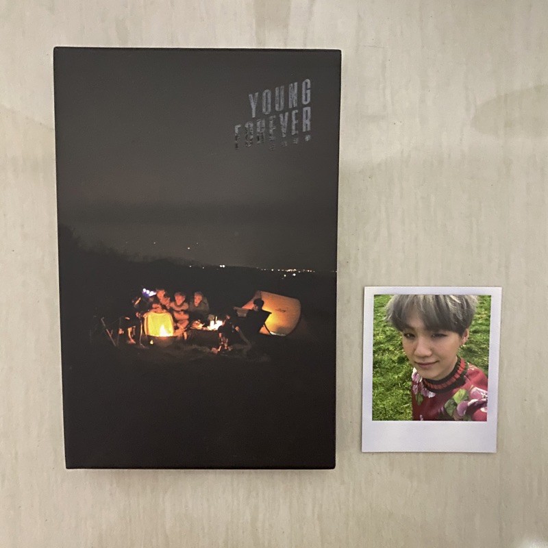 BTS YOUNG FOREVER Night Ver Album Yoongi Suga PC Photocard