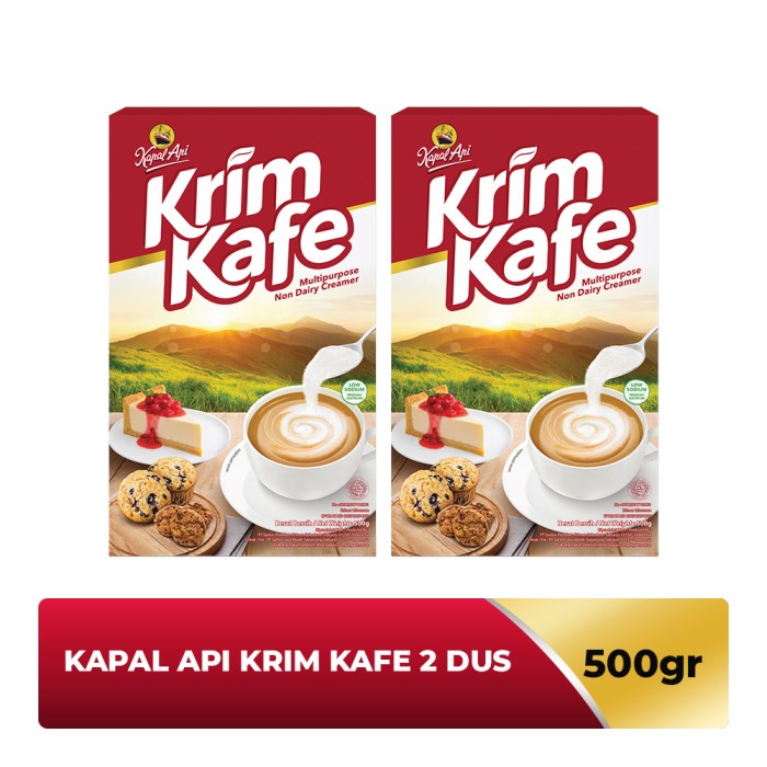 

KAPAL API Krim Kafe Dus 2 X 500 gr